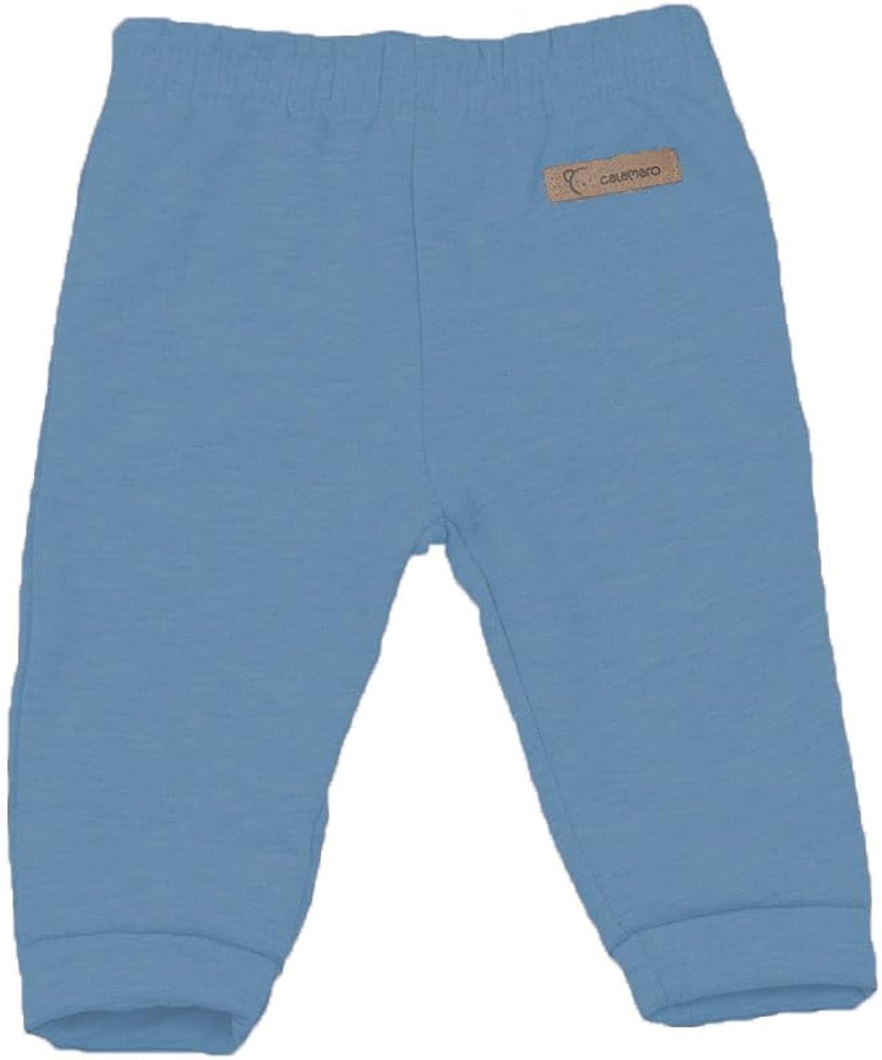 Pantalón Básico de Felpa para Bebé – Color Azul