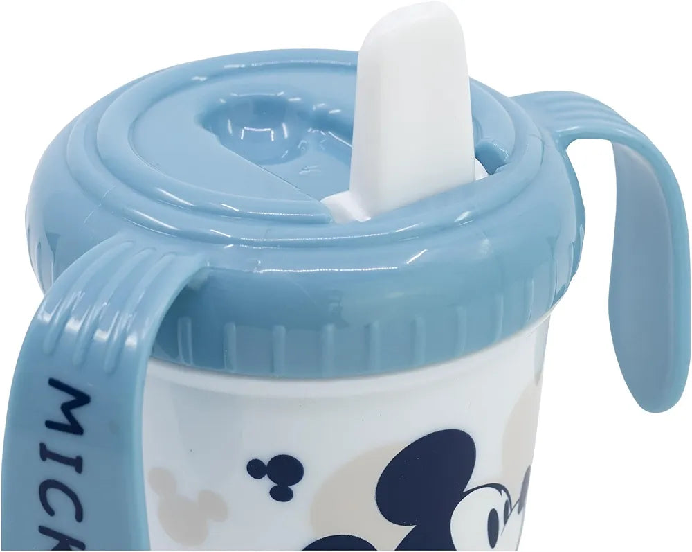 Taza de entrenamiento de 250ml | Minnie Mouse/ Mickey Mouse Heart Full