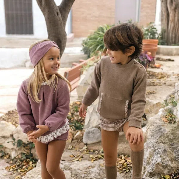 Conjunto Jesusito con Pololo de niña Meira