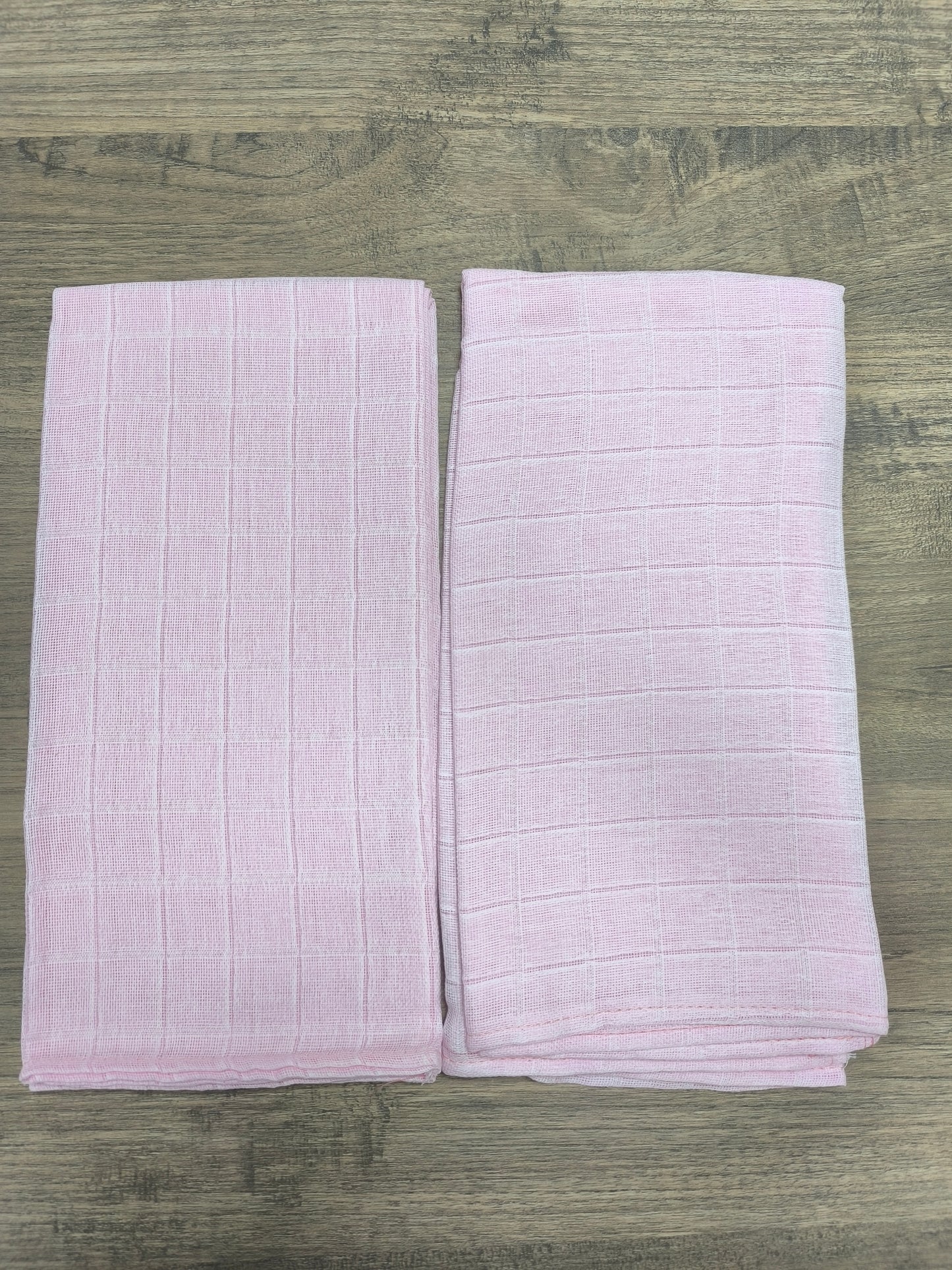 Gasa para bebé rosa 100% algodón – Suave y versátil (70x70 cm)