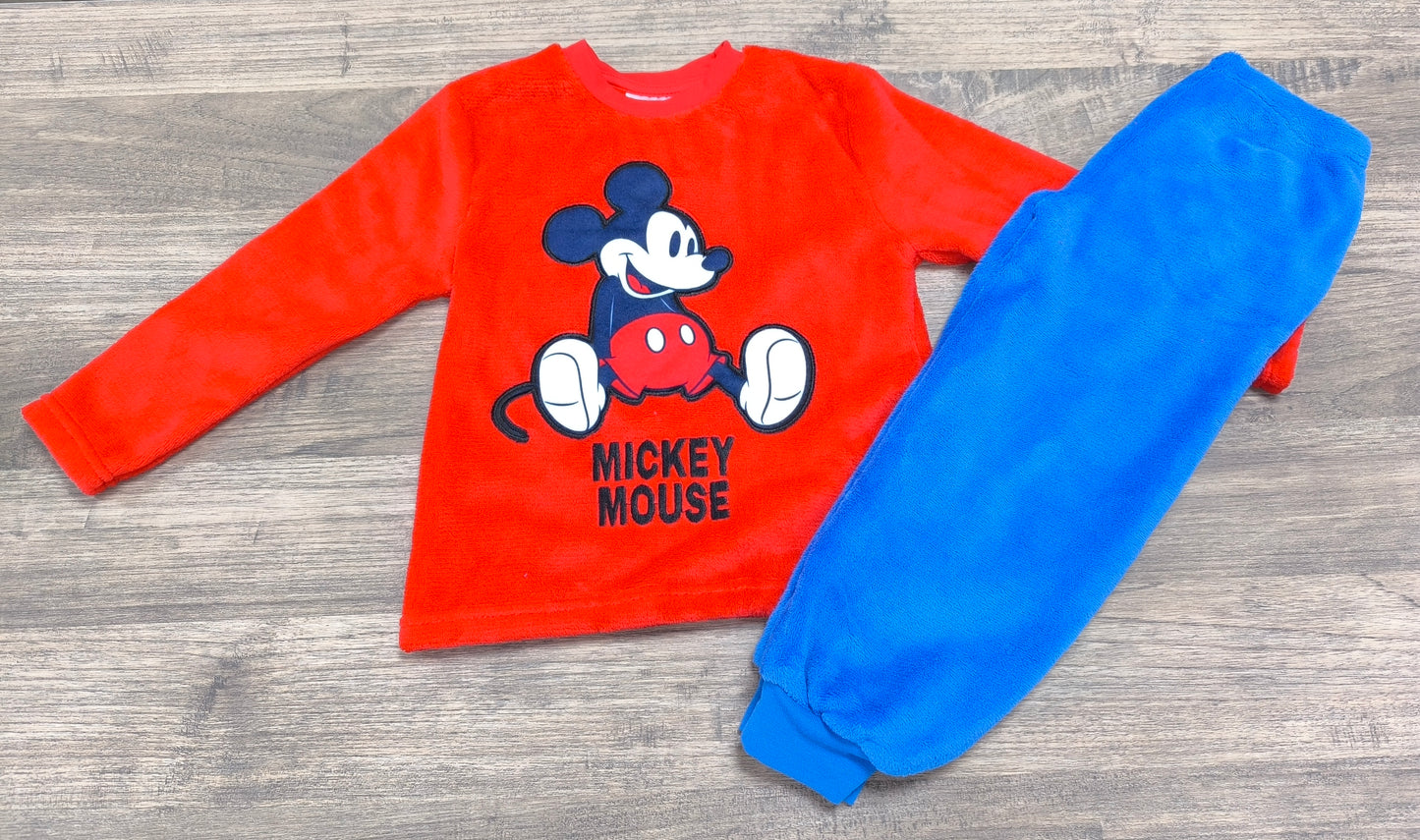 Pijama infantil Mickey Mouse de coralina - Disney