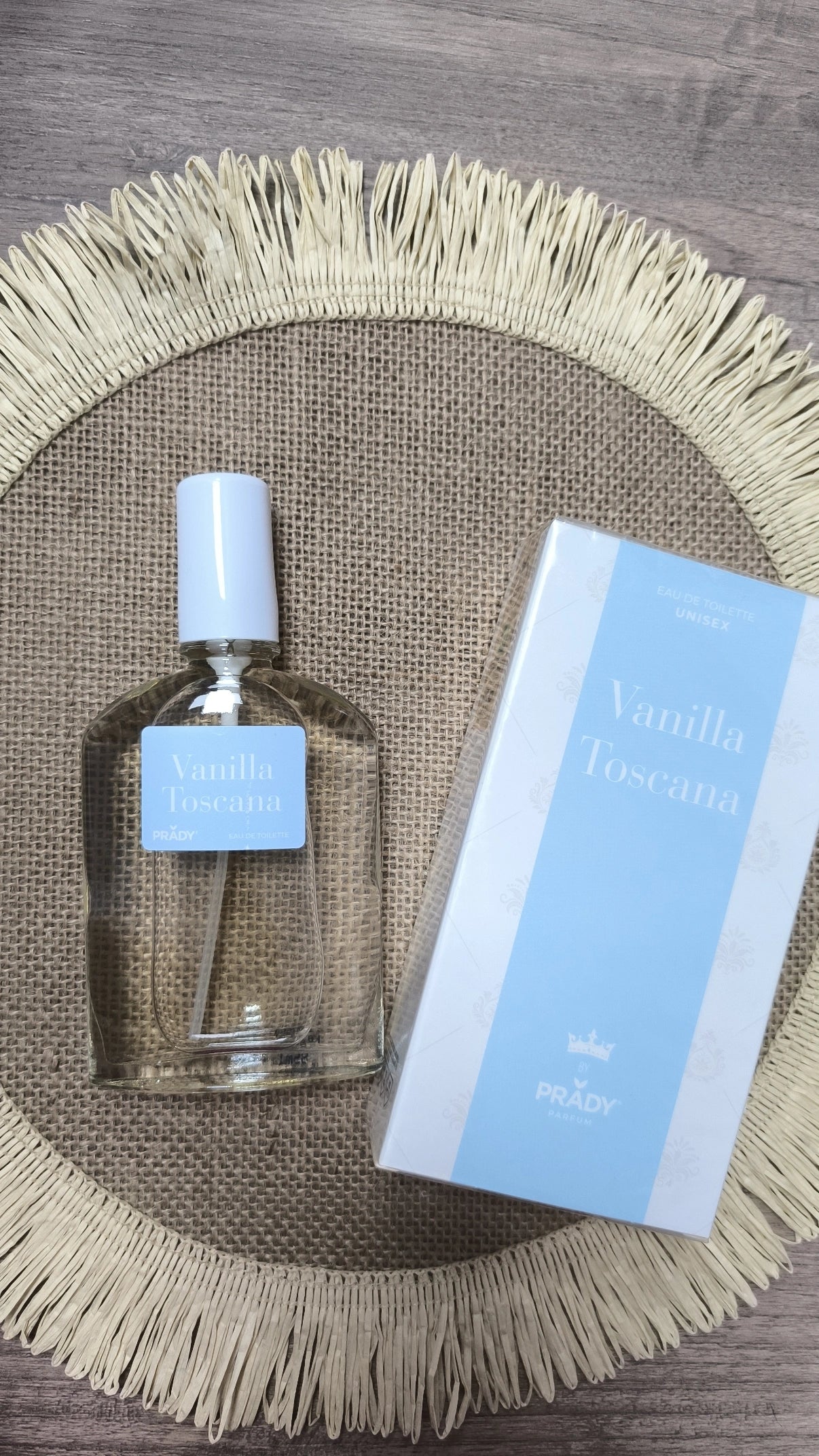 Colonia de Vanilla Toscana – Eau de Toilette Unisex - Marca Prady