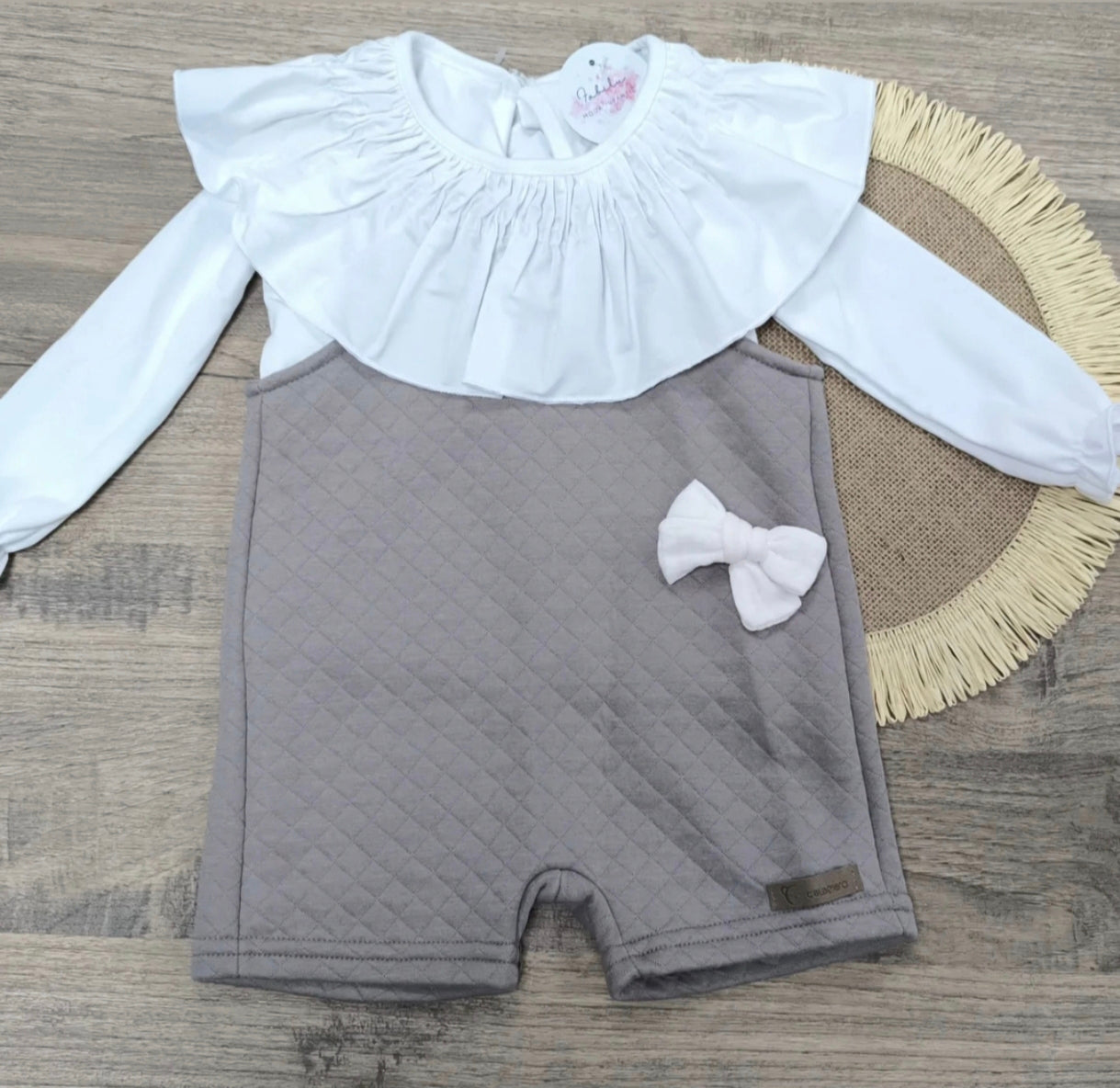 Peto Corto en color Topo | Calamaro