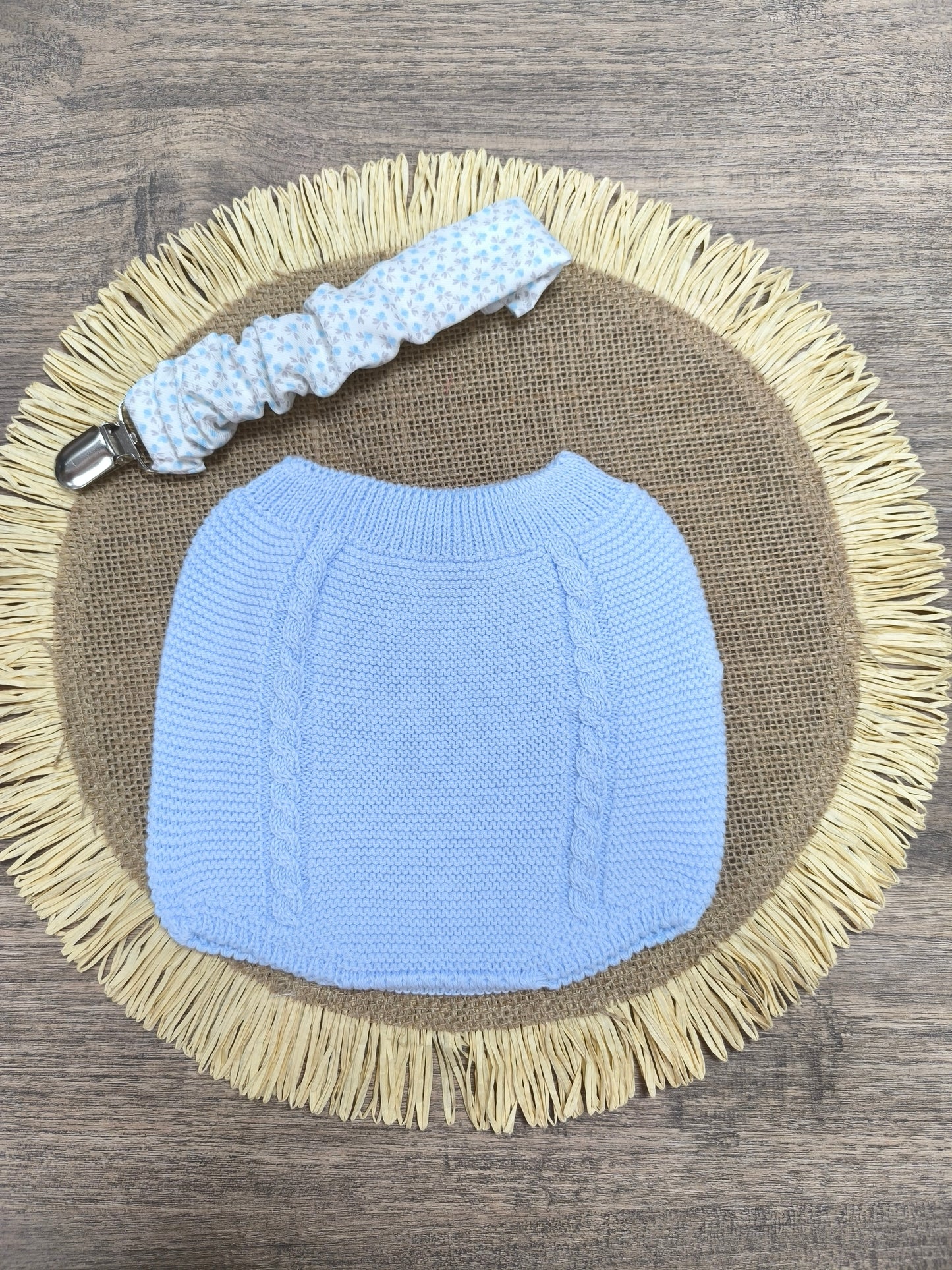 Braguita de algodón unisex celeste – Frescura y comodidad para el verano