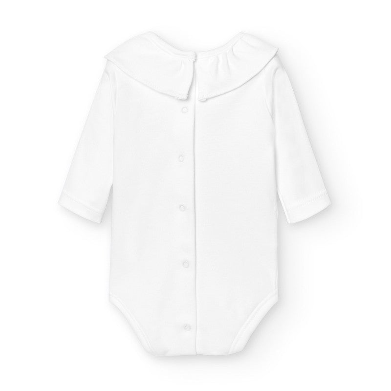 Body Titán de Babidu manga larga | 100% algodón | Cuello volante