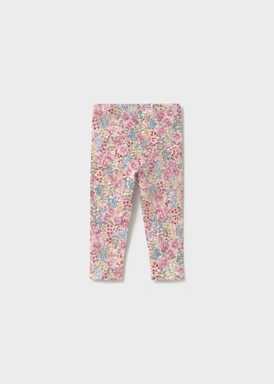 Leggings de Niña Estampado de Flores Rosas