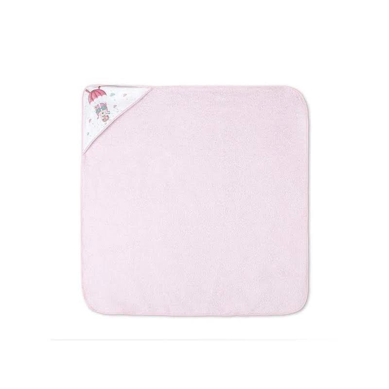 Maxicapa de Baño Paracaidista de la marca Interbaby – Rosa