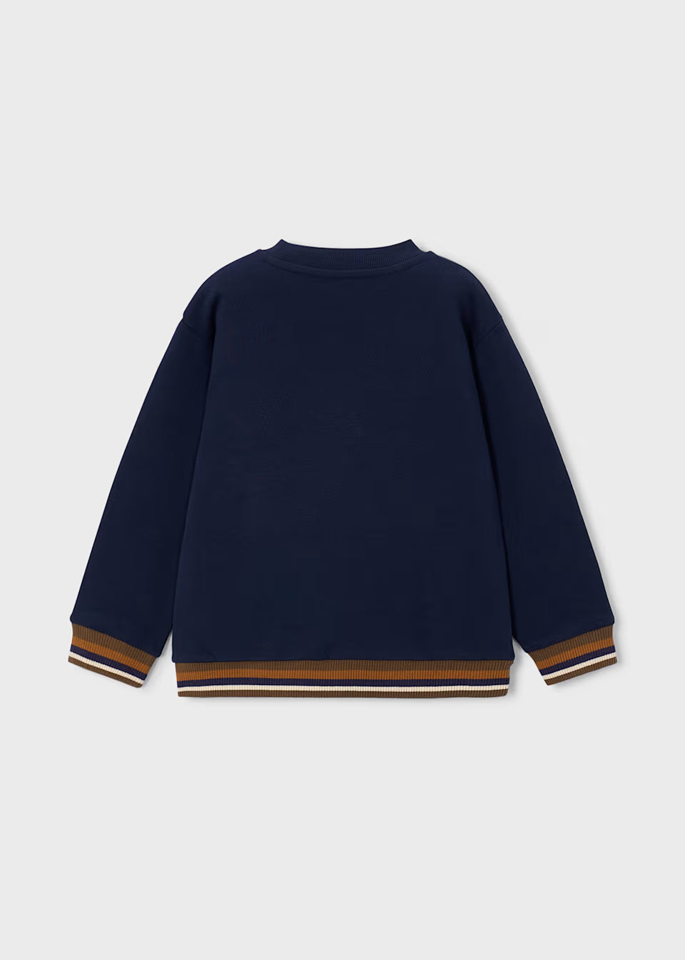 Sudadera Brand New en Azul Marino Afelpada 