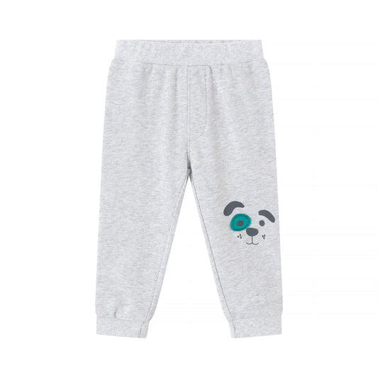 Pantalón deportivo bebé Perrito| Tejido rizo |