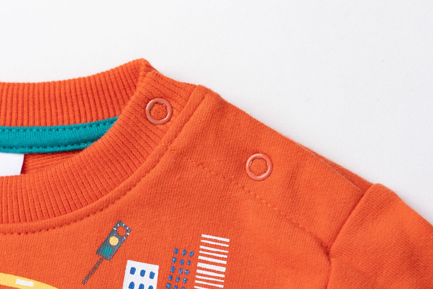 Sudadera Infantil de Circuito Coches I 100% Algodón