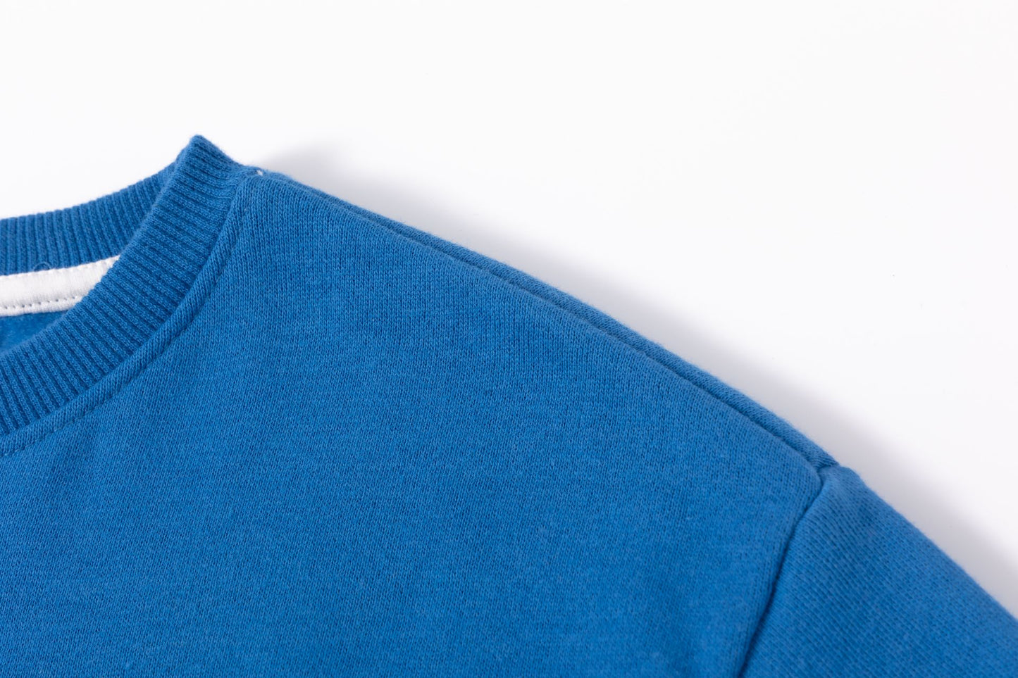 Sudadera Infantil Azul Morsa  – Interior Afelpado y Manga Larga – Algodón