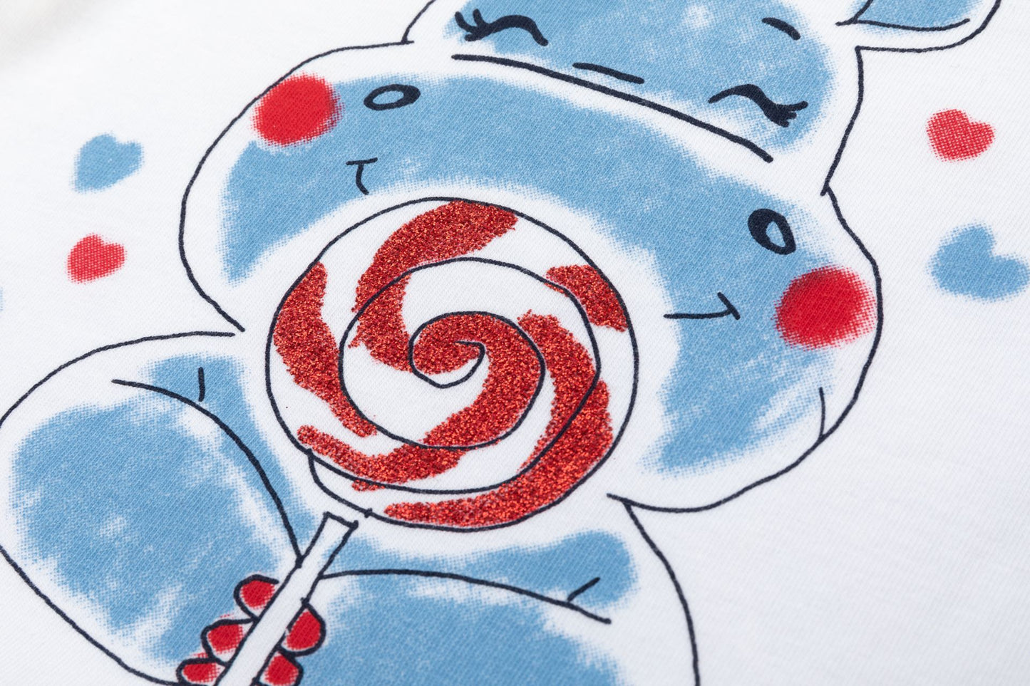 Camiseta Bebé Reina Hipopótamo  – Manga Larga – Algodón