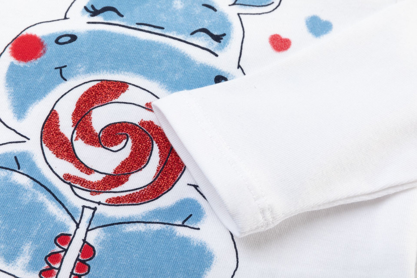 Camiseta Bebé Reina Hipopótamo  – Manga Larga – Algodón