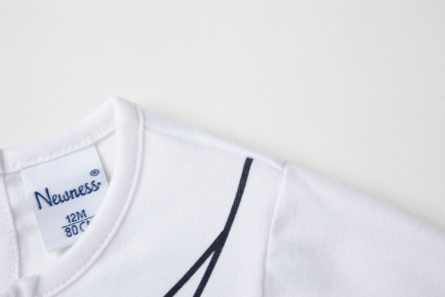Camiseta Bebé Algodón Abalorios  – Manga Larga