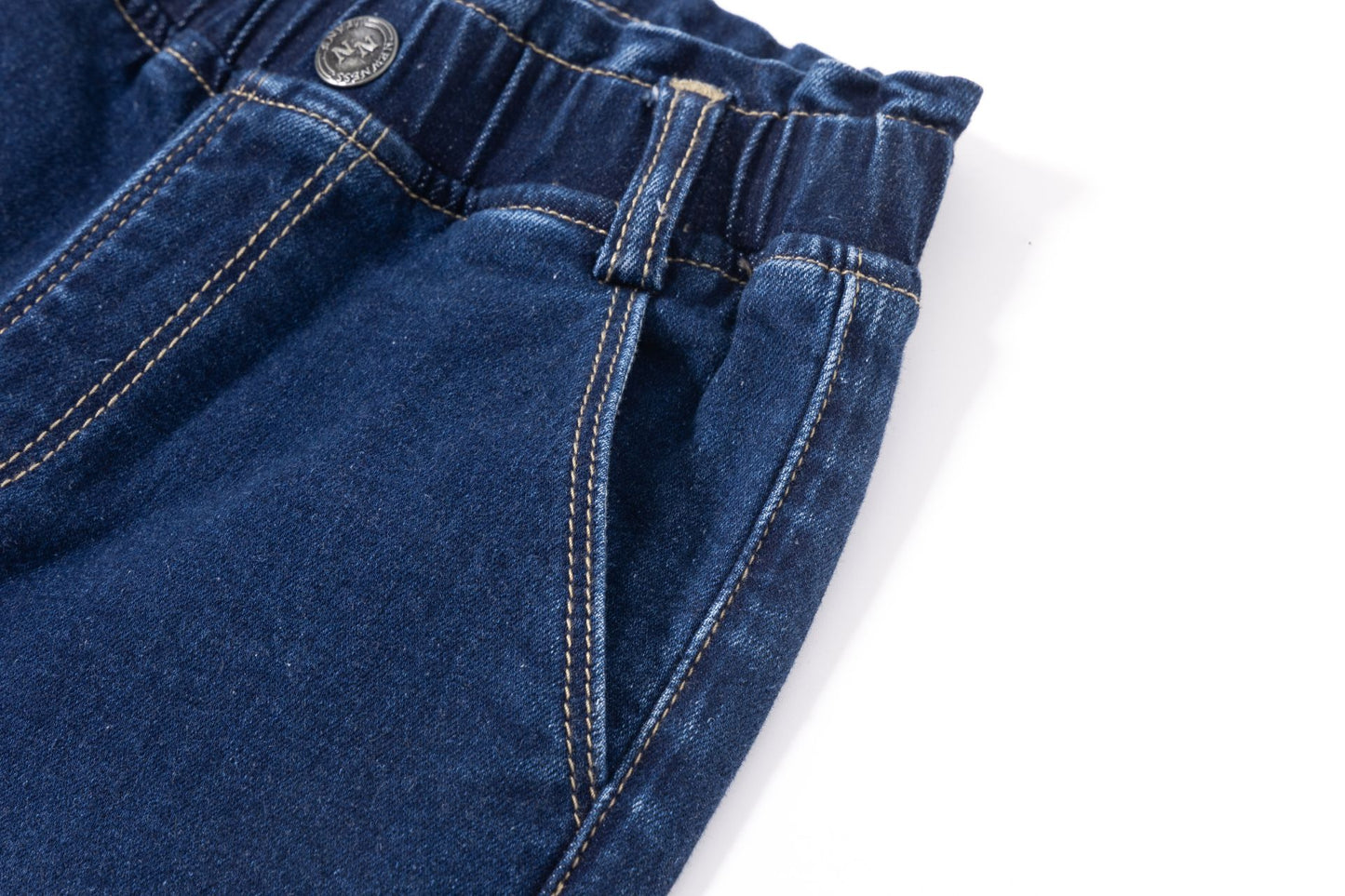 Pantalón Vaquero Infantil Denim – Cinturilla Elástica