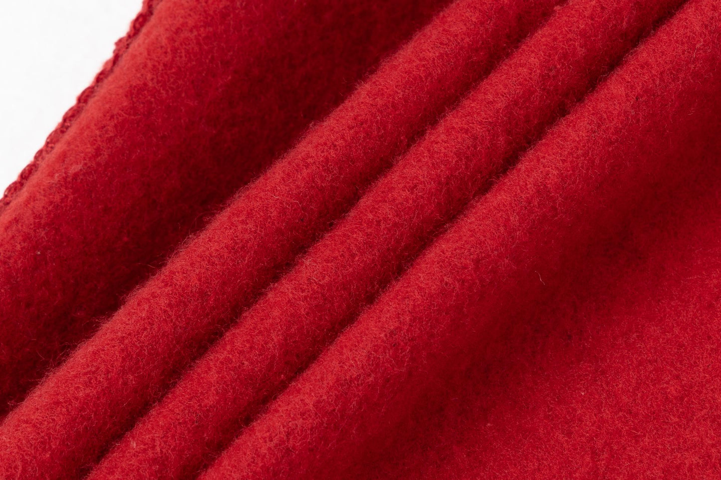 Pantalón básico infantil unisex | Tejido afelpado | Cintura elástica con cordón | Color Rojo