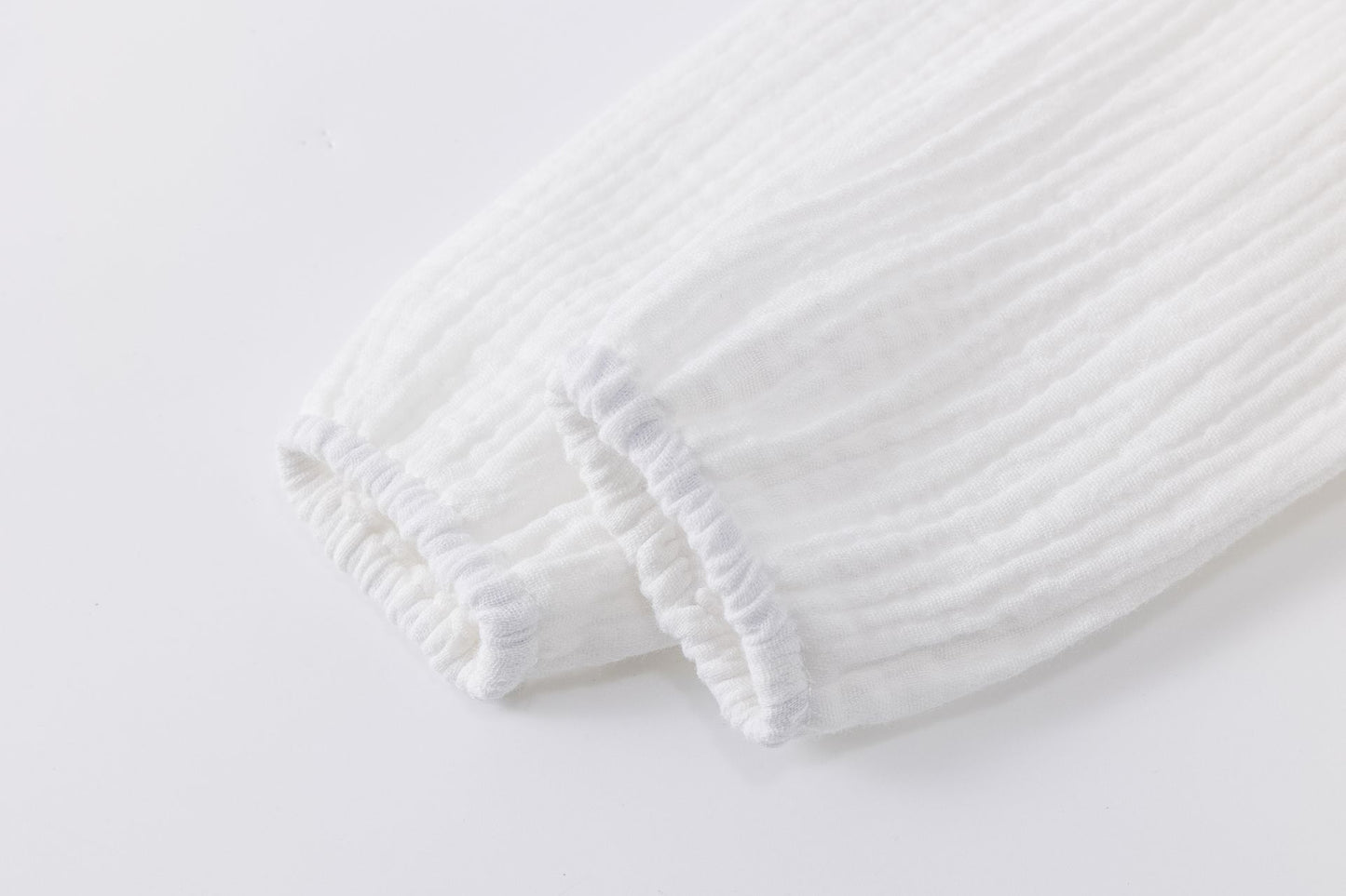 Blusa Bambula Algodón Blanca Bordada