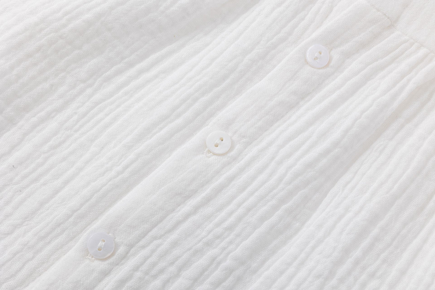 Blusa Bambula Algodón Blanca Bordada