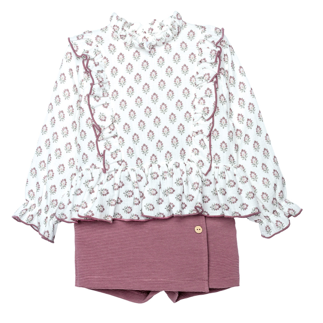 Conjunto Falda-Pantalón Meira de Niña