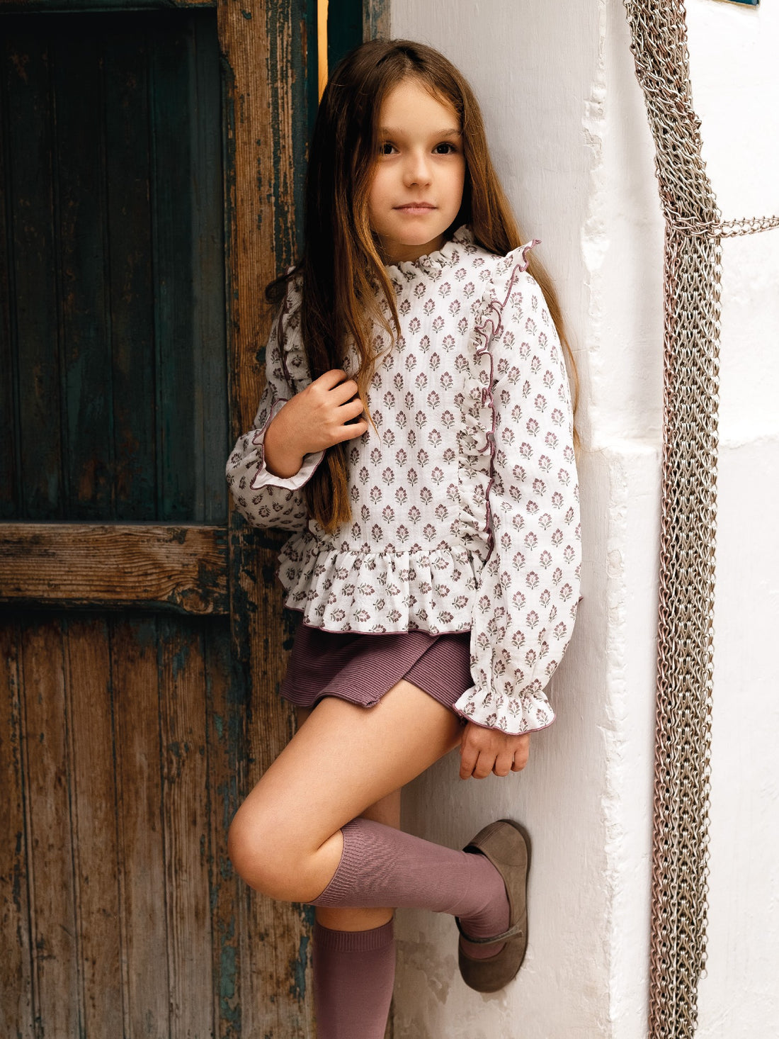 Conjunto Falda-Pantalón Meira de Niña
