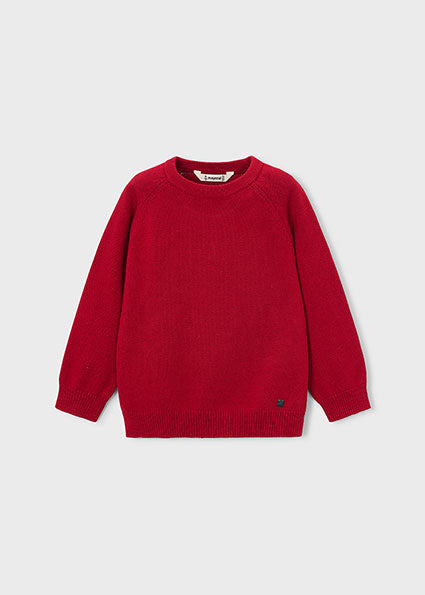 Jersey de Manga Larga Rojo para Niño