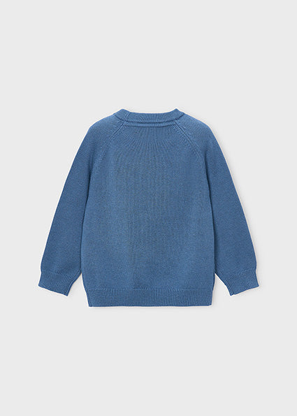 Jersey de Manga Larga Azul Glaciar para Niño