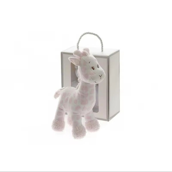 Jirafa de Peluche con Sonajero para Bebé – Gamberritos