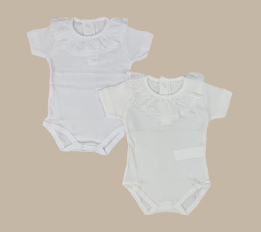 Body Plumetilla de Manga Corta – Calamaro, Elegancia y Comodidad para Bebé