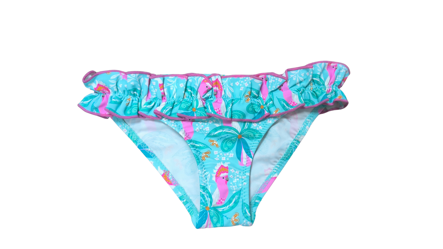Culetín de Niña Ysabel Mora Estampado Tropical con Volante