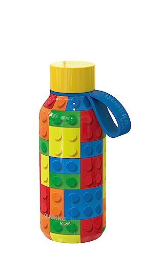 Botella Térmica Infantil Quokka Solid Kids Puzzle Yellow 330ML