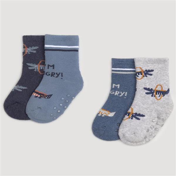 Pack de 2 Calcetines Antideslizantes de Invierno para Bebé – Ysabel Mora