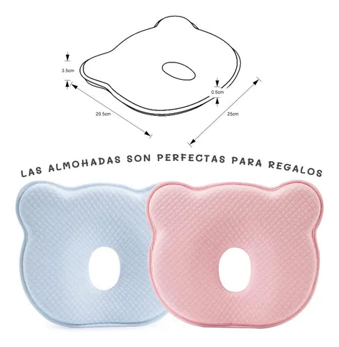 Almohada Antiplagiocefalia para Bebé – Anti Cabeza Plana
