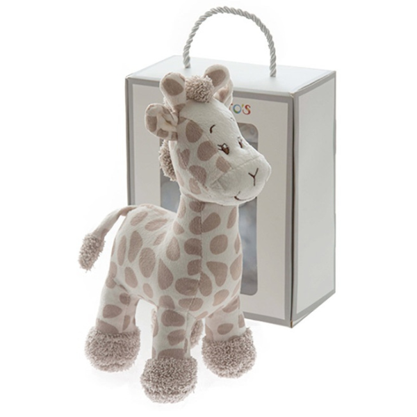 Jirafa de Peluche con Sonajero para Bebé – Gamberritos