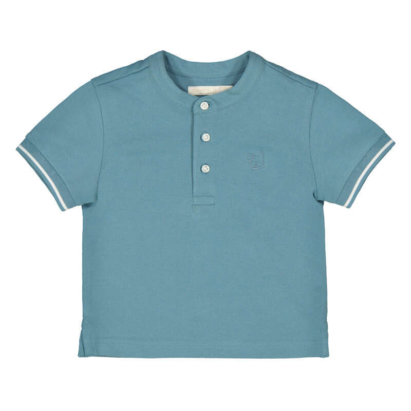 Polo cuello mao bebé color Jade