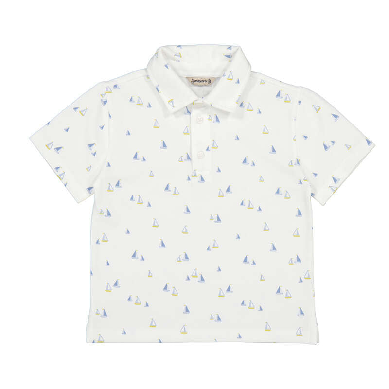 Polo estampado niño