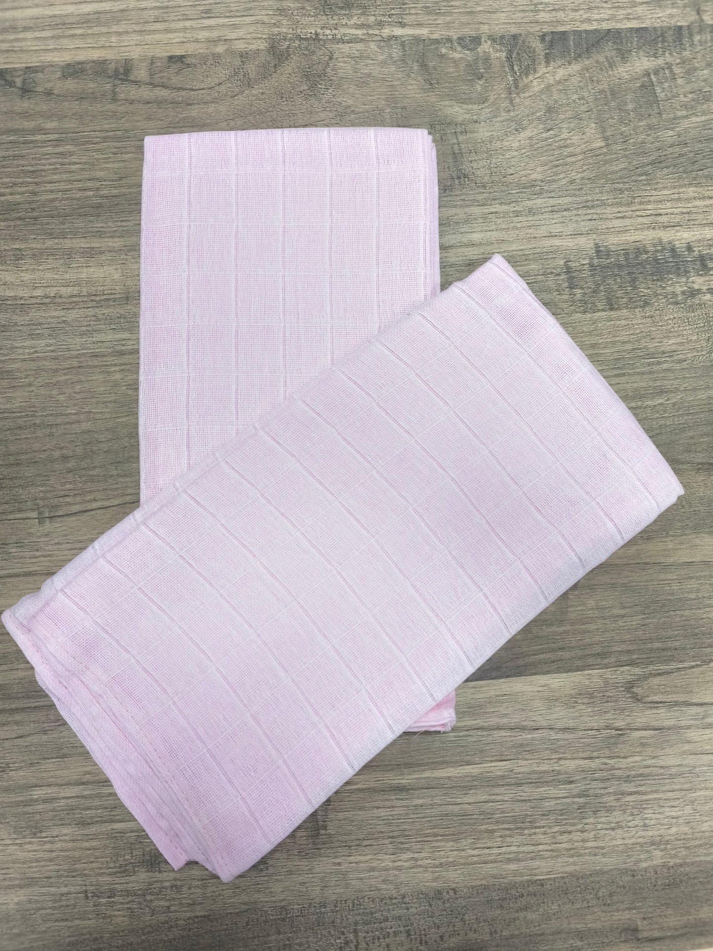 Gasa para bebé rosa 100% algodón – Suave y versátil (70x70 cm)