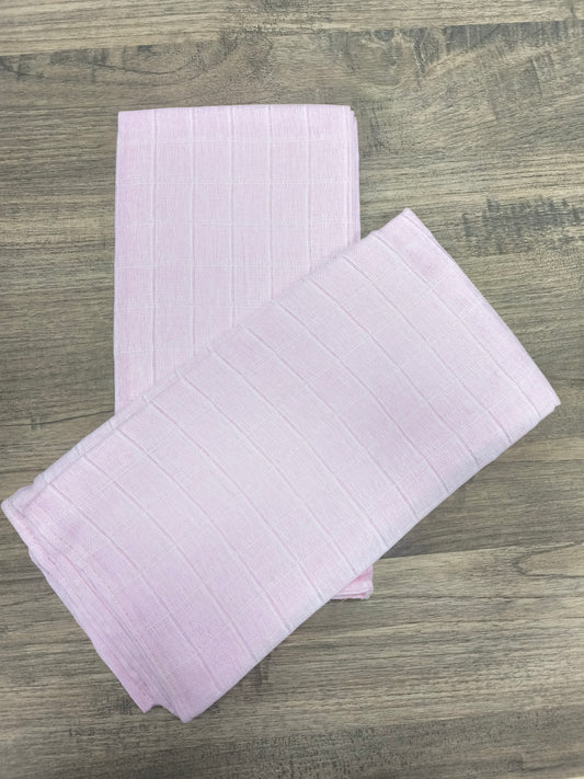 Gasa para bebé rosa 100% algodón – Suave y versátil (70x70 cm)