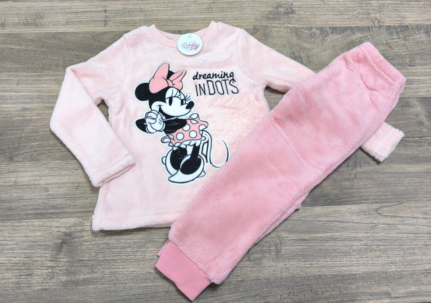 Pijama infantil de Minnie Mouse de coralina - Disney