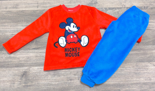 Pijama infantil Mickey Mouse de coralina - Disney
