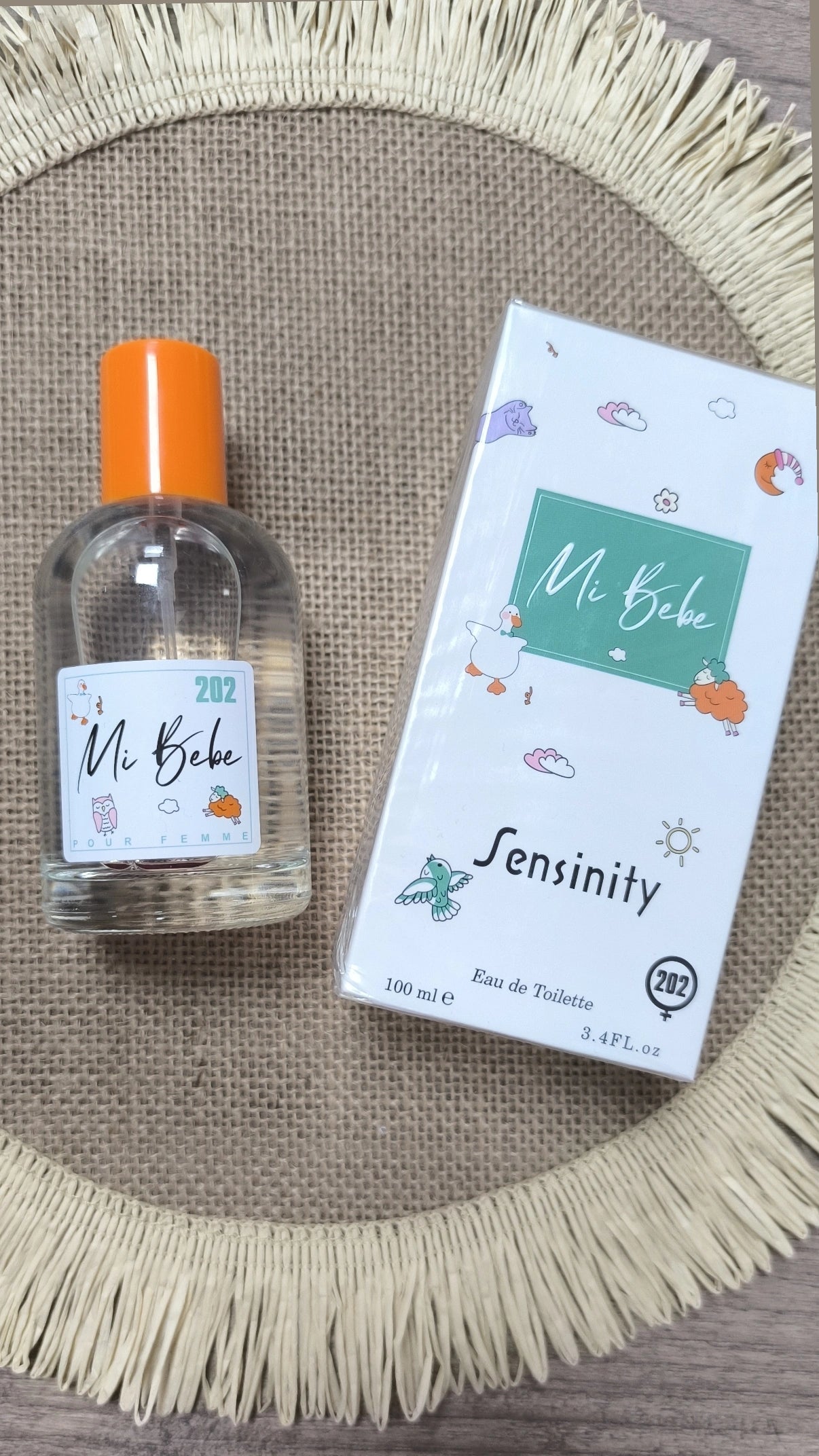 Colonia Mi Bebé Sensinity – Eau de Toilette Suave para Bebés y Niños