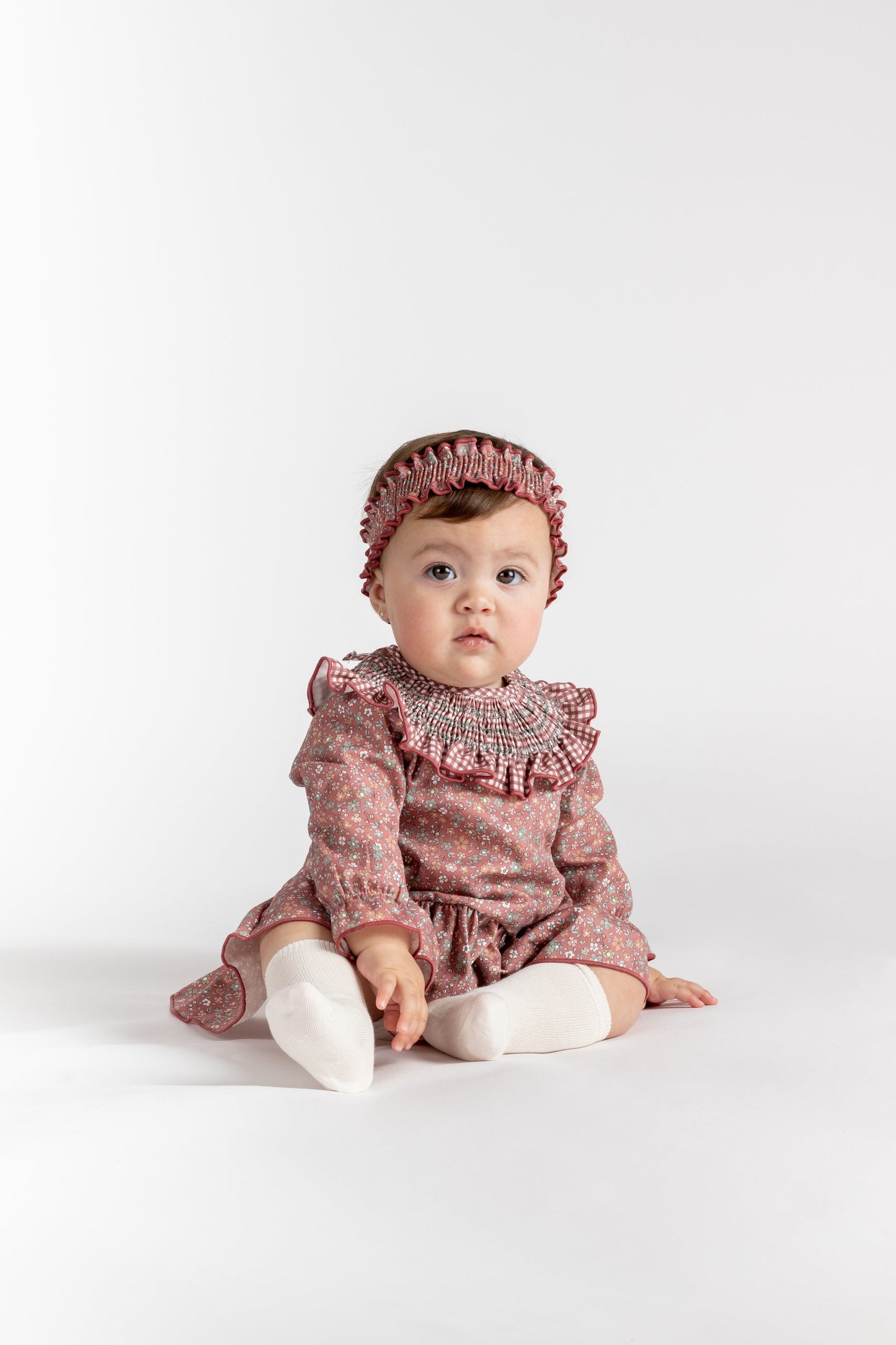 Vestido Siroco Calamaro para Niña | 100% Algodón | Tallas 3 años a 6 años