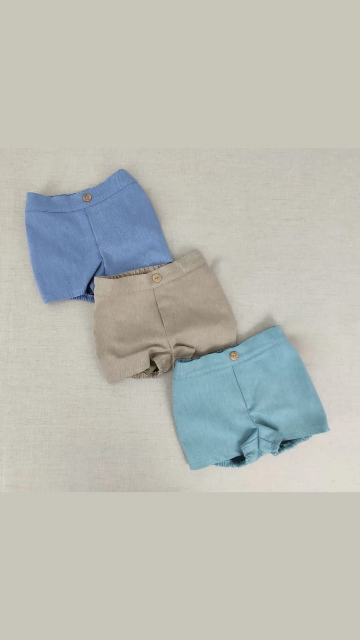 Pantalón corto Pepe camel – Elegancia y comodidad para tu niño