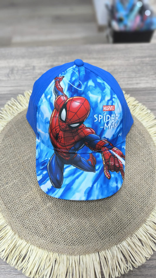 Gorra Infantil de Spider-Man Oficial Marvel – Ajustable, Ligera y Perfecta para Playa, Piscina y Días de Sol
