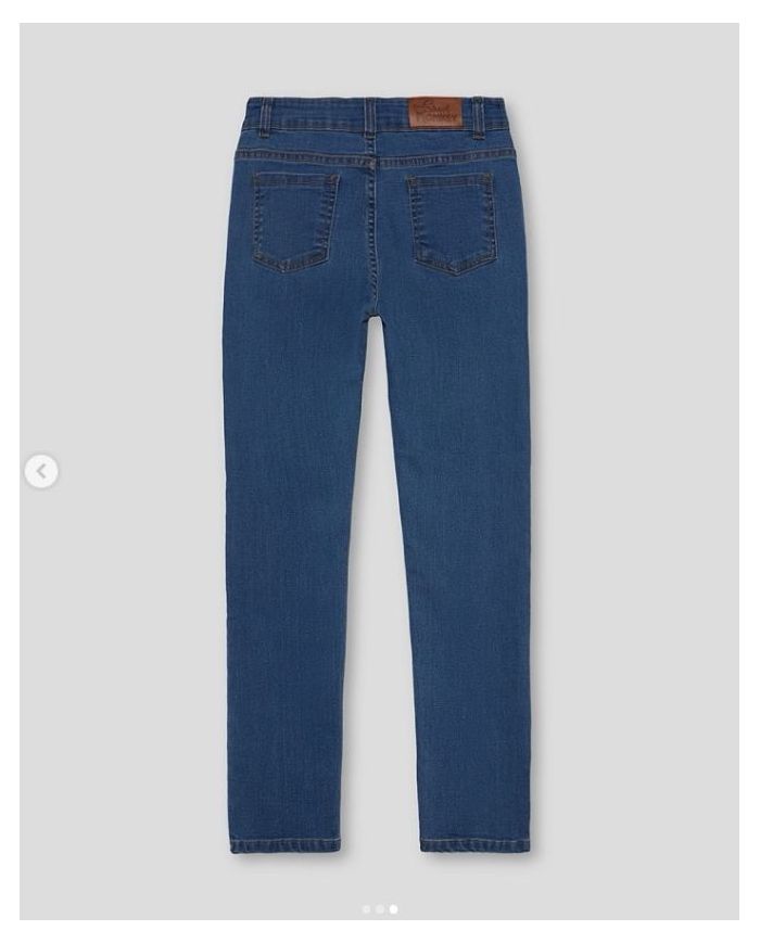 👖 Pantalón vaquero claro Slim Fit para niño – Street Monkey, cómodo y versátil