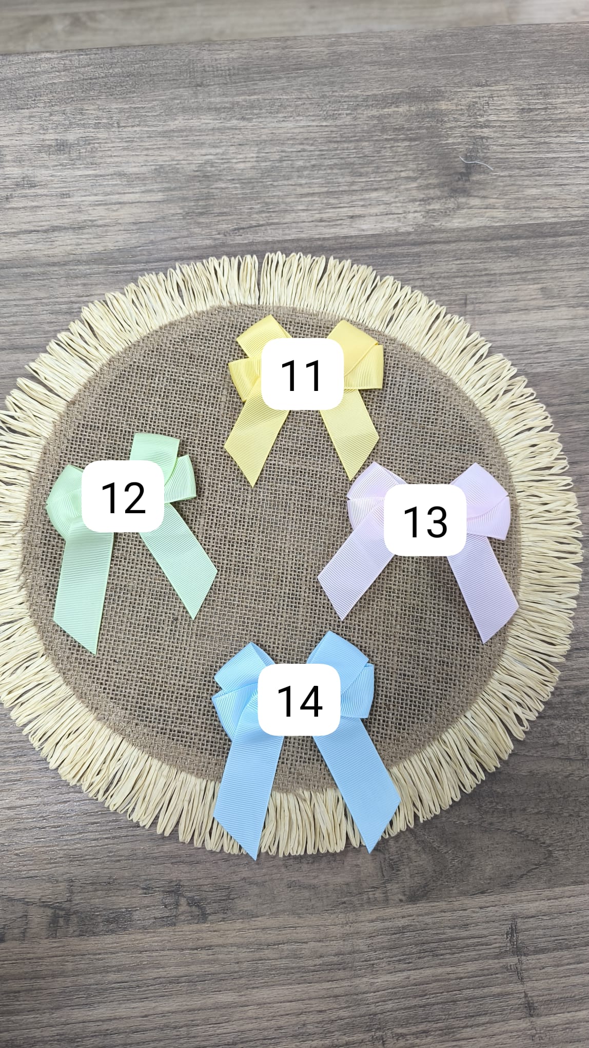 Lazos Medianos con Pinza – El Complemento Perfecto para Cualquier Peinado