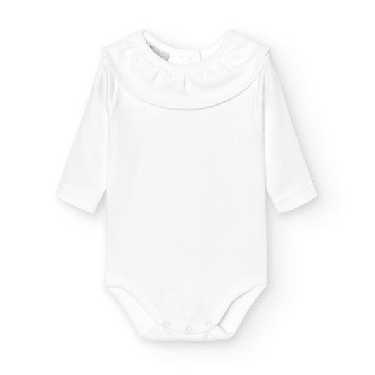 Body Titán de Babidu manga larga | 100% algodón | Cuello volante