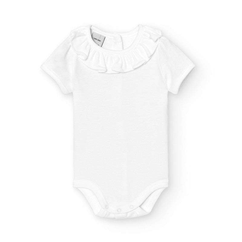 Body Titán de Babidu manga corta | 100% algodón | Cuello volante