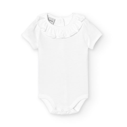 Body Titán de Babidu manga corta | 100% algodón | Cuello volante