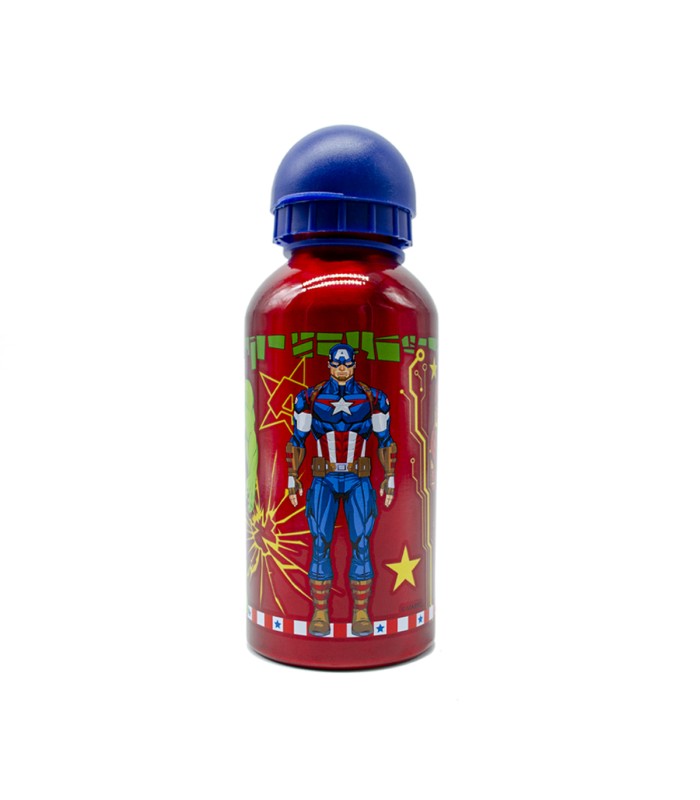 Botella Térmica Infantil de Aluminio 400 ml Marvel - Los Vengadores