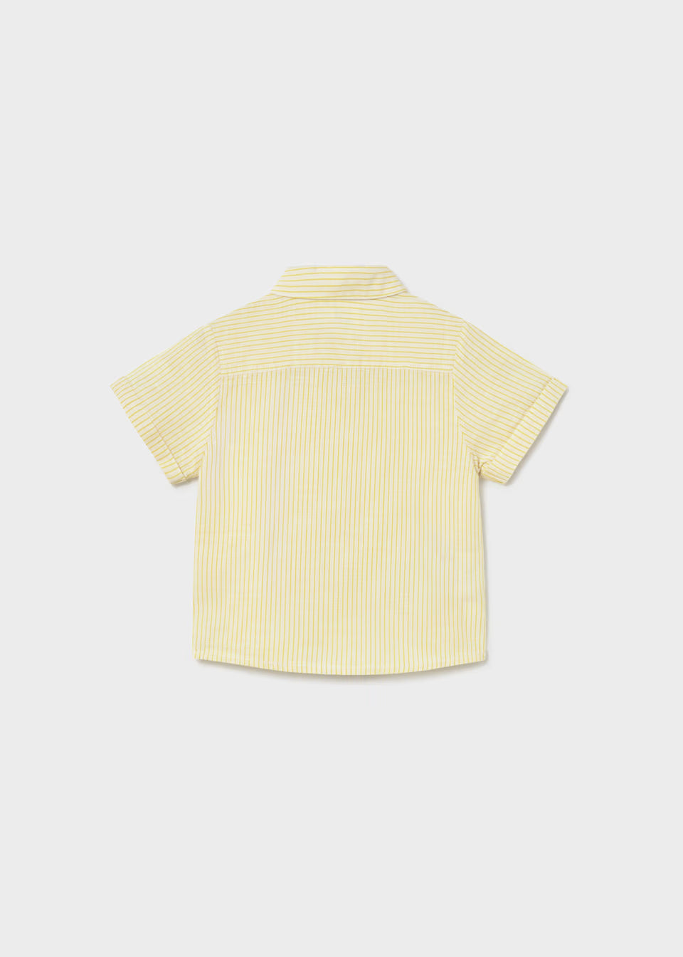 Camisa con lino bebé color Oliva